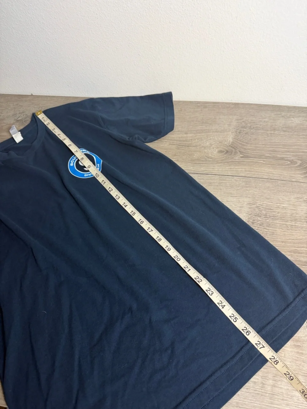 ScubaPro Diver Tee T-Shirt Navy Medium - Picture 5 of 5